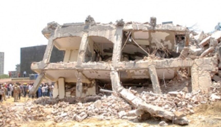 5 killed, many feared trapped as two buildings collapse in Greater Noida