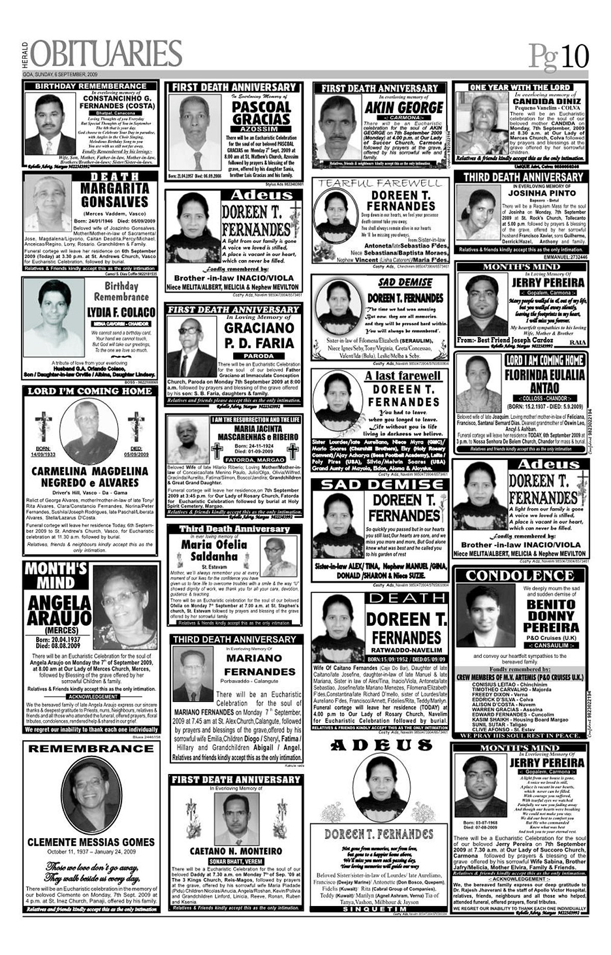 6 Sept, 2009