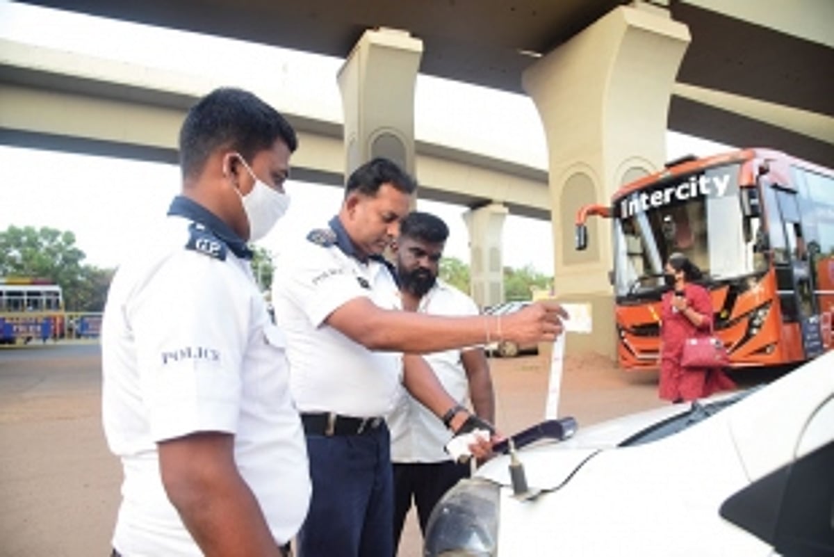 640 violations of MVA on Day 1 of implementation