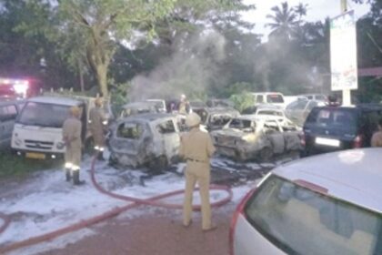 7 cars gutted at Chinchinim garage