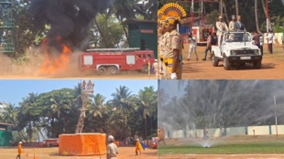 80th National Fire Service Day Celebrated in Panaji, Goa