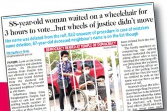 88-year-old writes to ECI on  denial of voting right