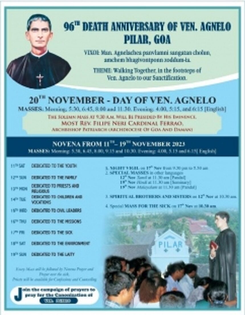 96th Commemoration of Venerable Agnelo de Souza's Death Anniversary in Pilar: A Spiritual Journey of Sanctification