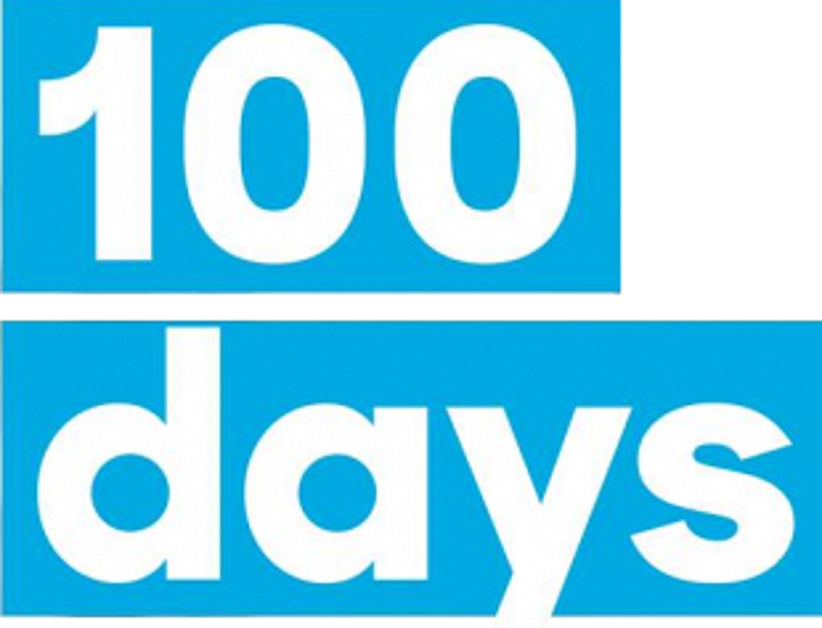 A 100 days, with little to cheer about