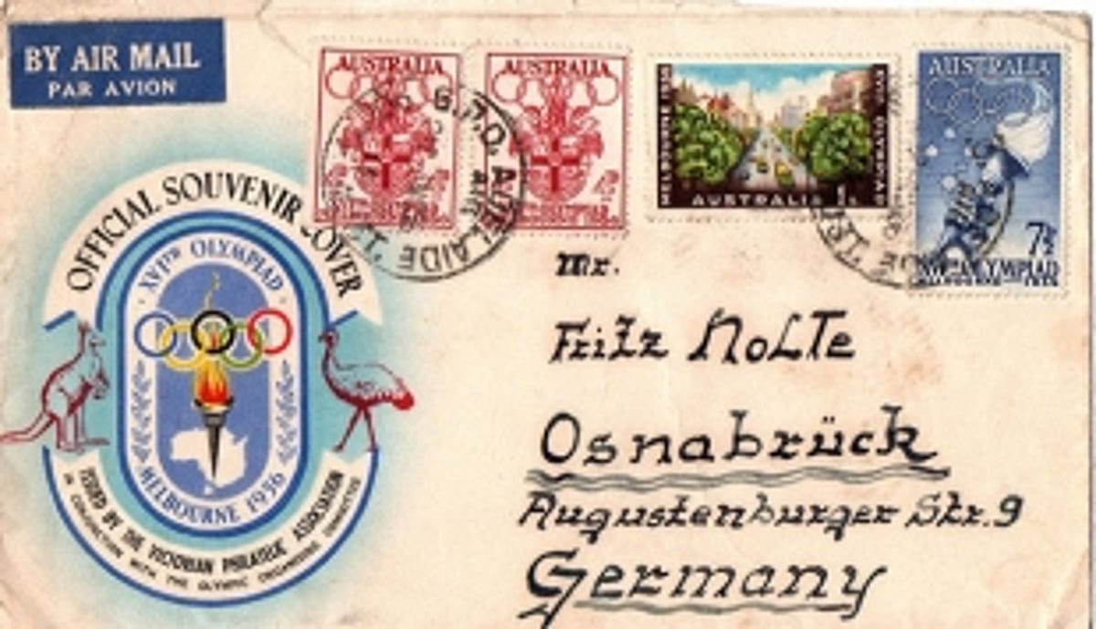 A Philatelic journey through the modern Olympics