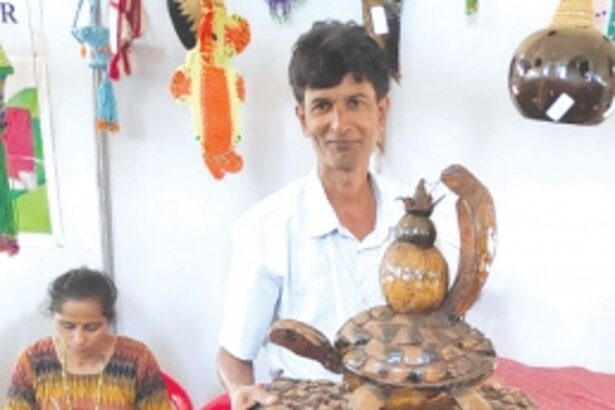 A battle for survival: The uncelebrated genius of coconut artist Sonu Shetgaonkar
