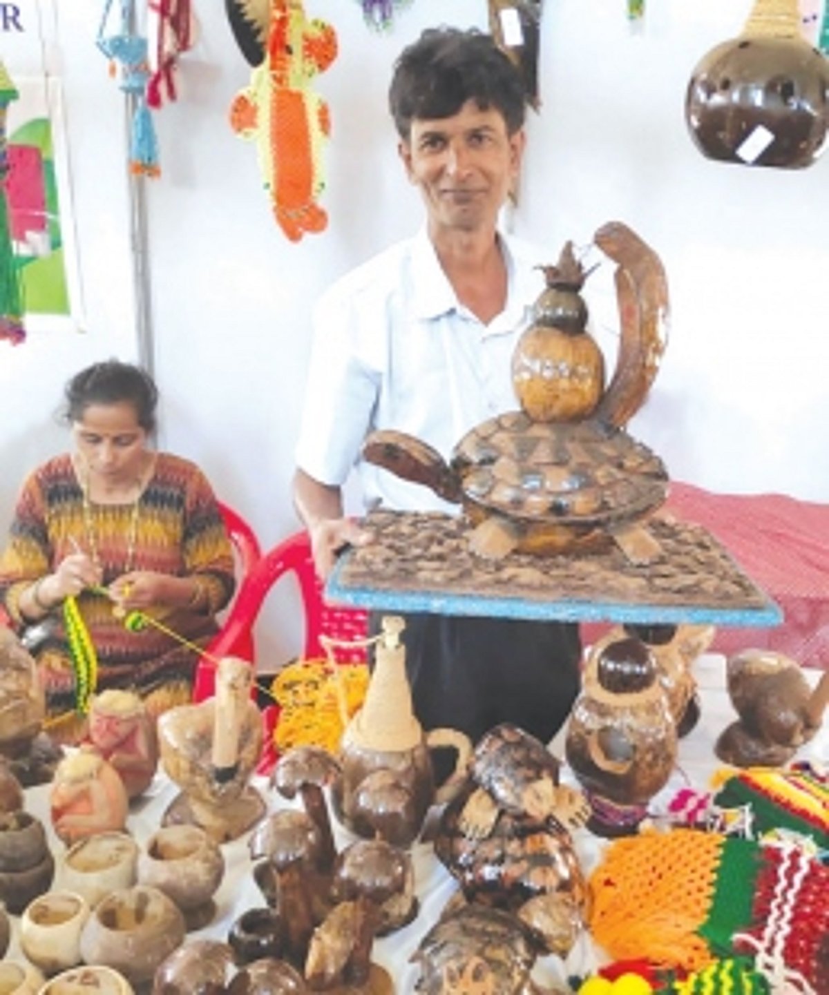 A battle for survival: The uncelebrated genius of coconut artist Sonu Shetgaonkar