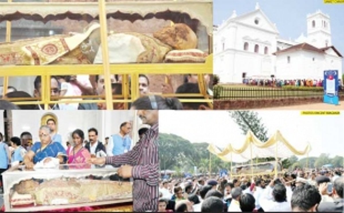 A display of faith in goencho saib