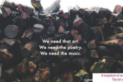 A documentary as an art of protest against the “art of destruction”