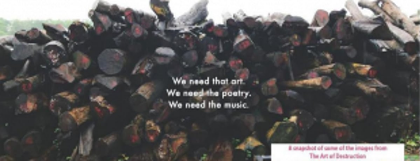 A documentary as an art of protest against the “art of destruction”