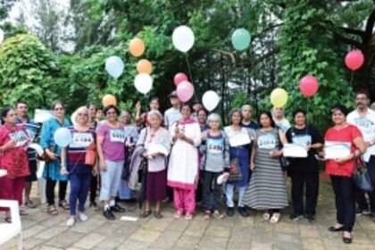 A fun day for the elderly