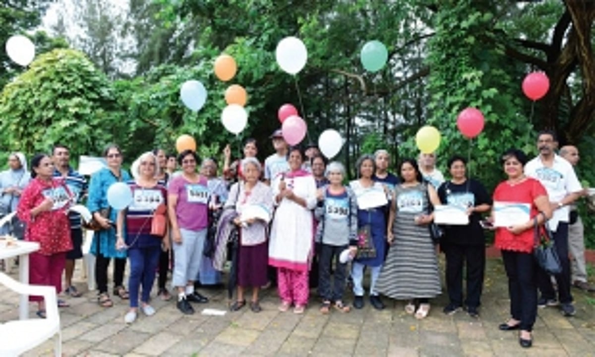 A fun day for the elderly