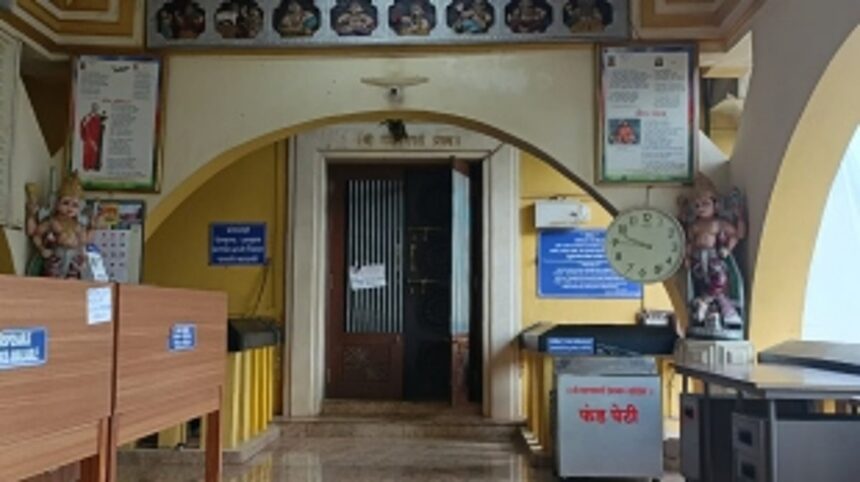 A major theft at Mahaganapati temple at Khandola; thieves throw cash and run 1 A major theft at Mahaganapati temple at Khandola; thieves throw cash and run