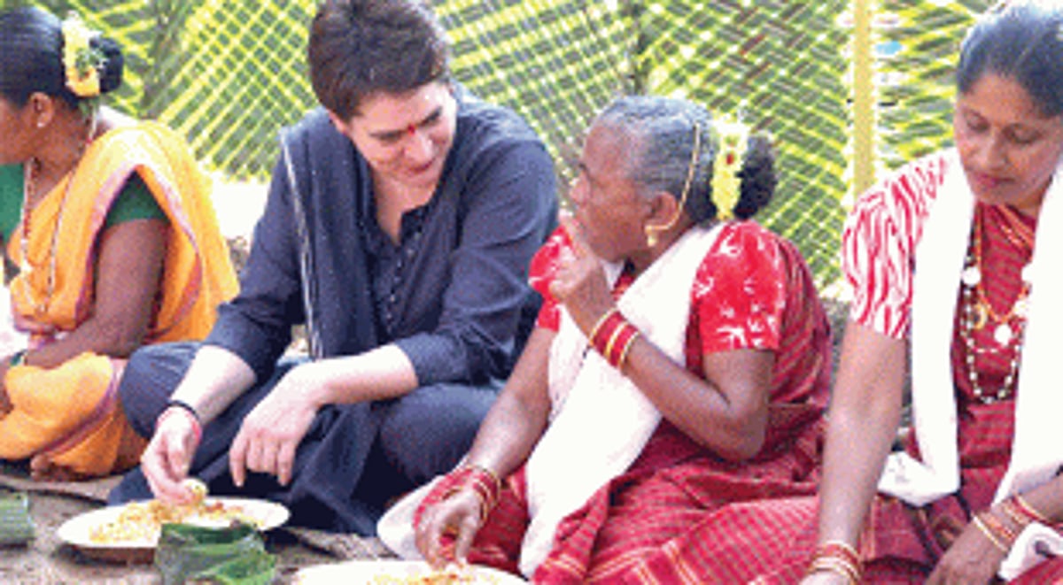 A meal and banter at Morpilla, for Priyanka