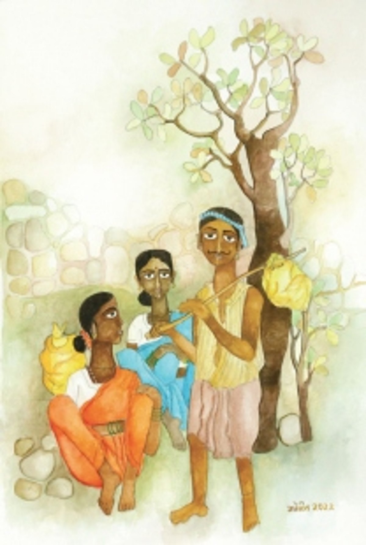 A mélange of colours and themes