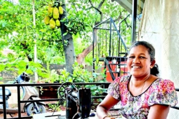 A mother’s love,  sewn with strength