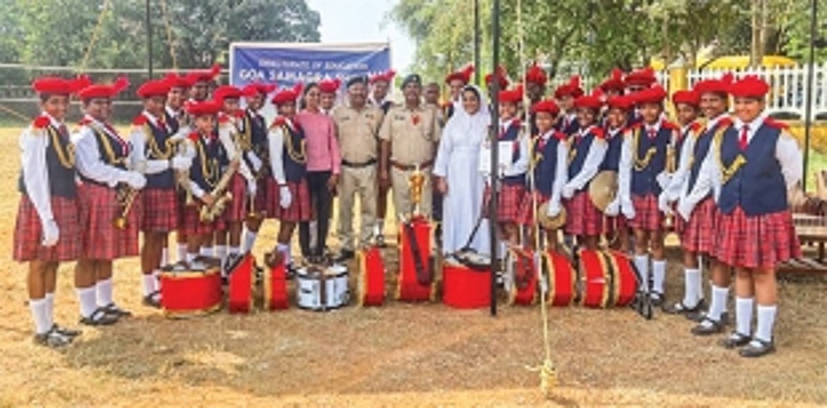 A musical triumph for the girls’ of St Thereza’s School Brass Band
