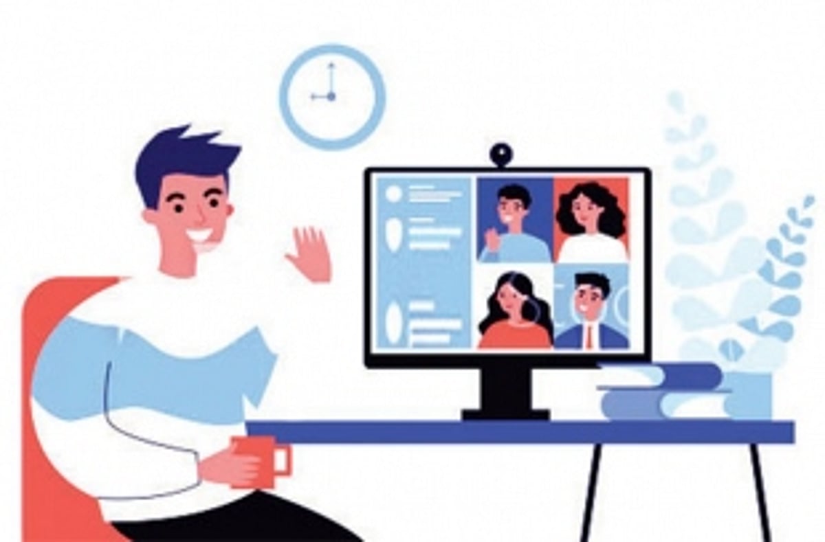 A new reality zooms in: Online meetings are here to stay