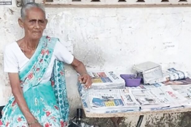 A newspaper agent at 76, Malini Naik’s work ethic makes Navelim proud