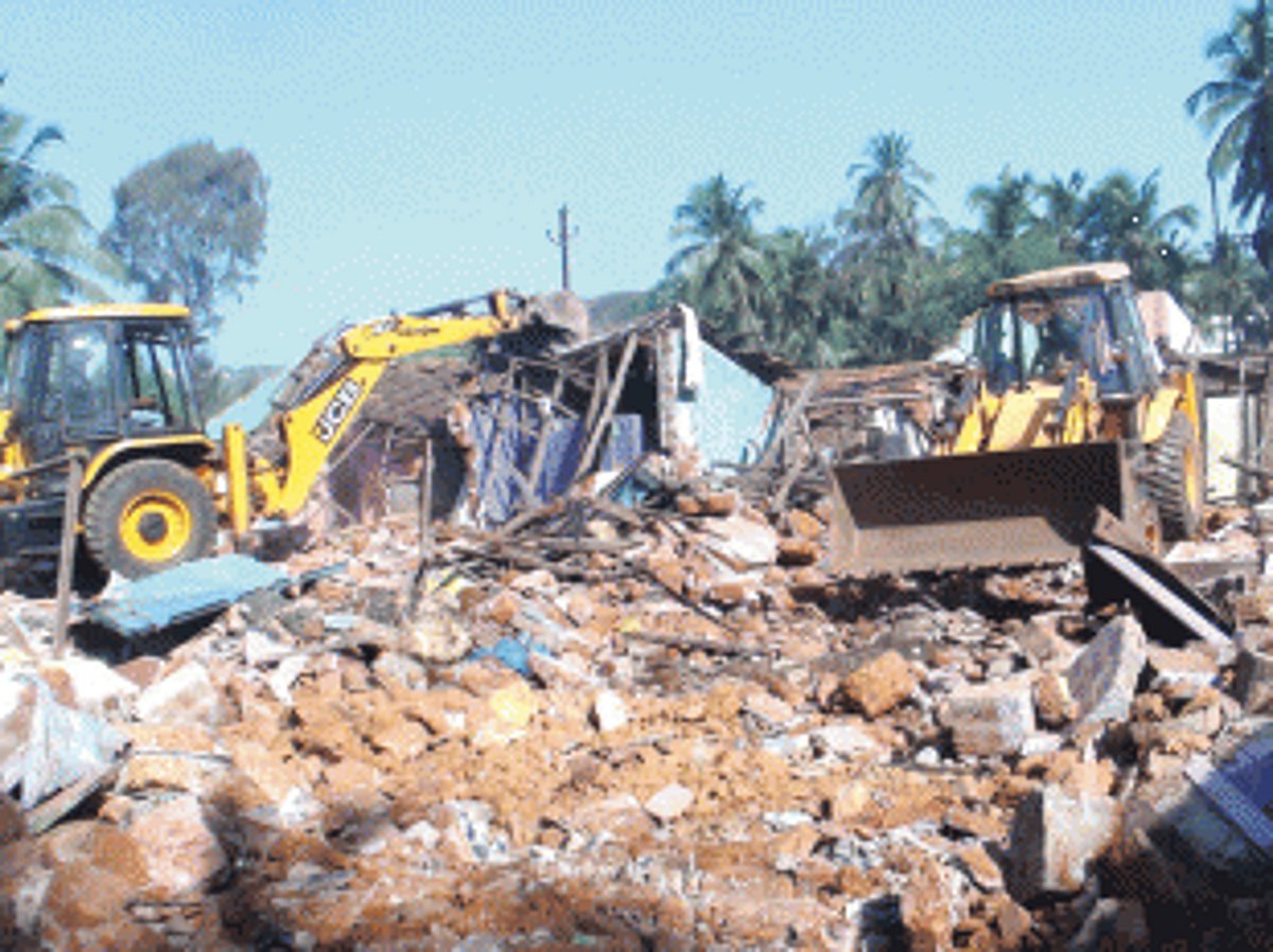 A political slum with a Congress stamp