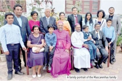 A rare honour as two Bishops from Mascarenhas family