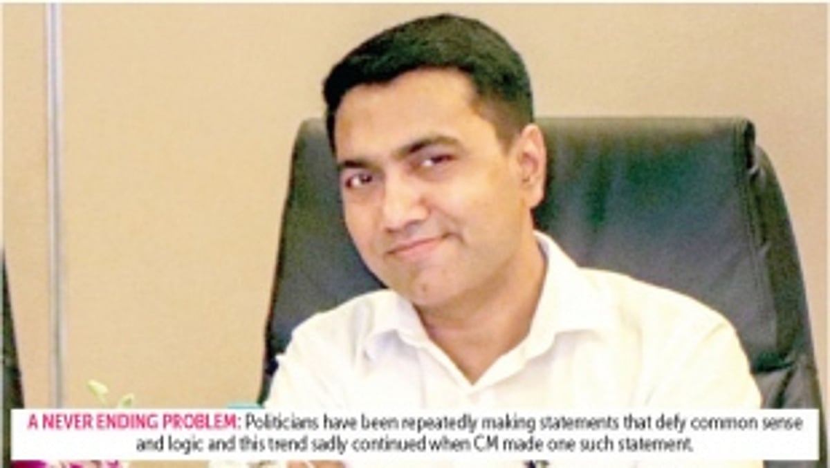 A slip of the tongue