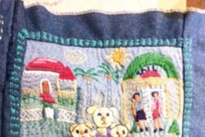 A tribute in tales and thread: Carmona’s Savia Viegas narrates her mother’s stories through embroidery