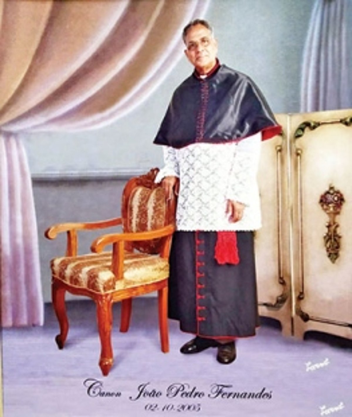 A tribute to (late) Rev Can João Pedro Amancio Fernandes