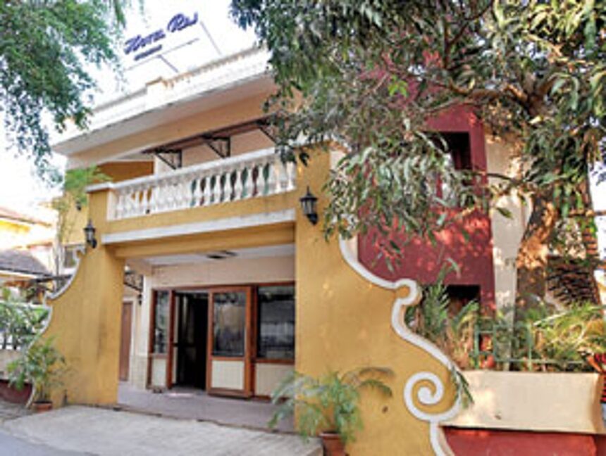 A view of Raj Hotel, Miramar.