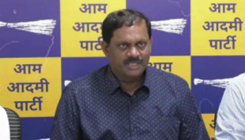 AAP Curtorim candidate Gaonkar slams Lourenco for quitting TMC