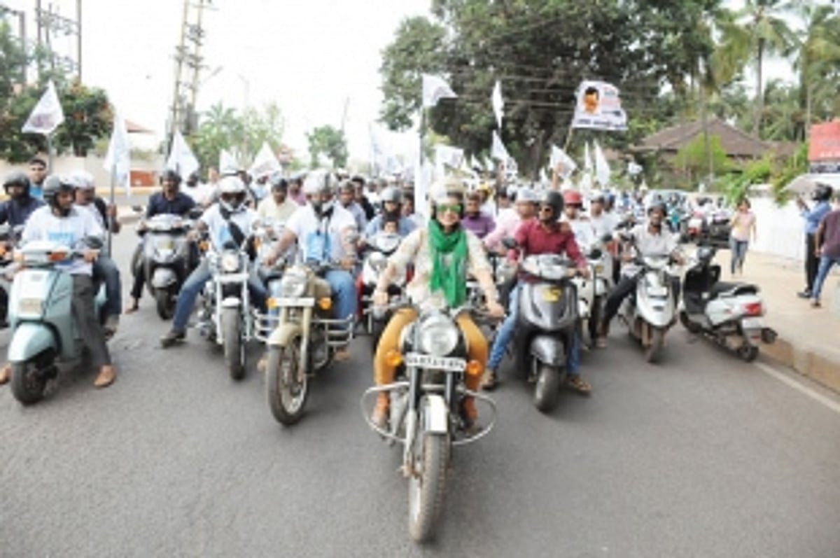 AAP bikes rev up Goa political scene