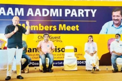 AAP capable of fulfilling Parrikar’s  vision for Goa, claims Sisodia