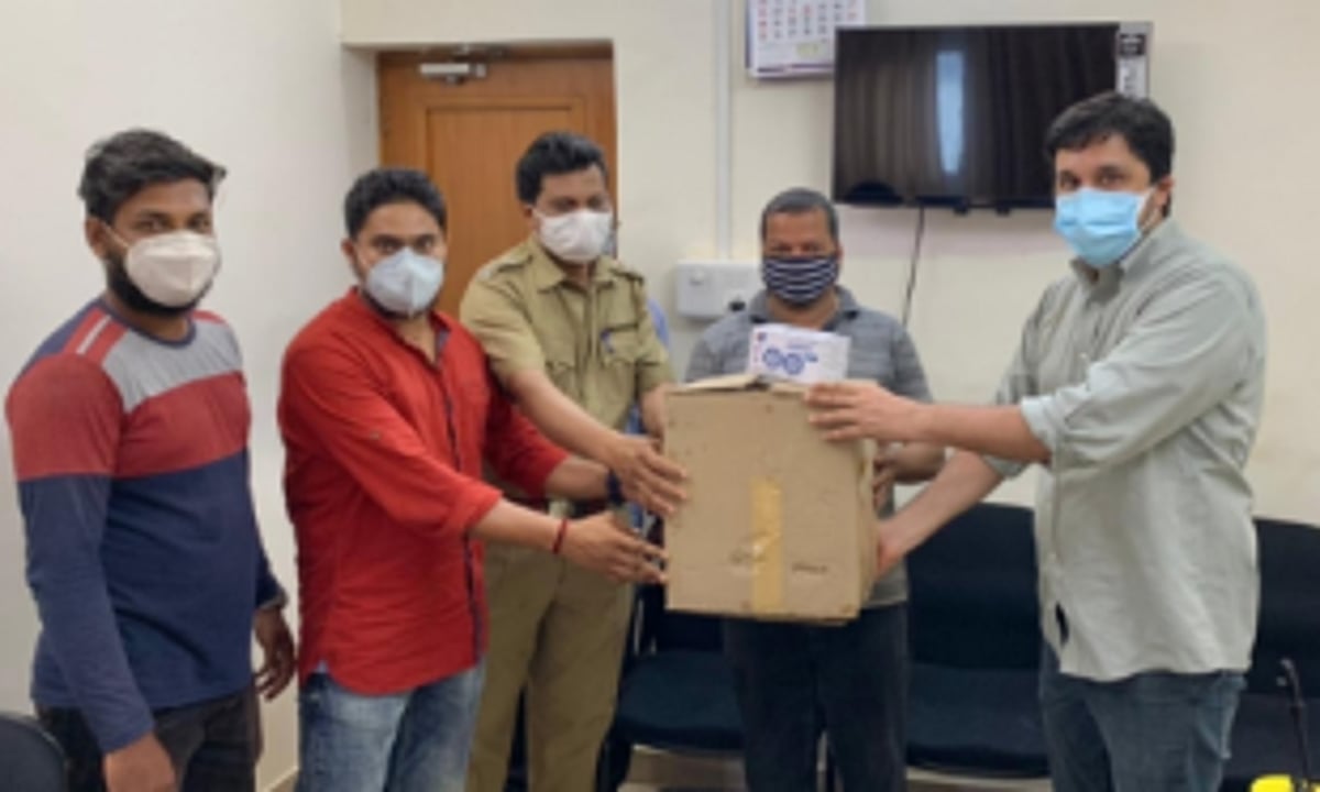 AAP donates   N95 masks