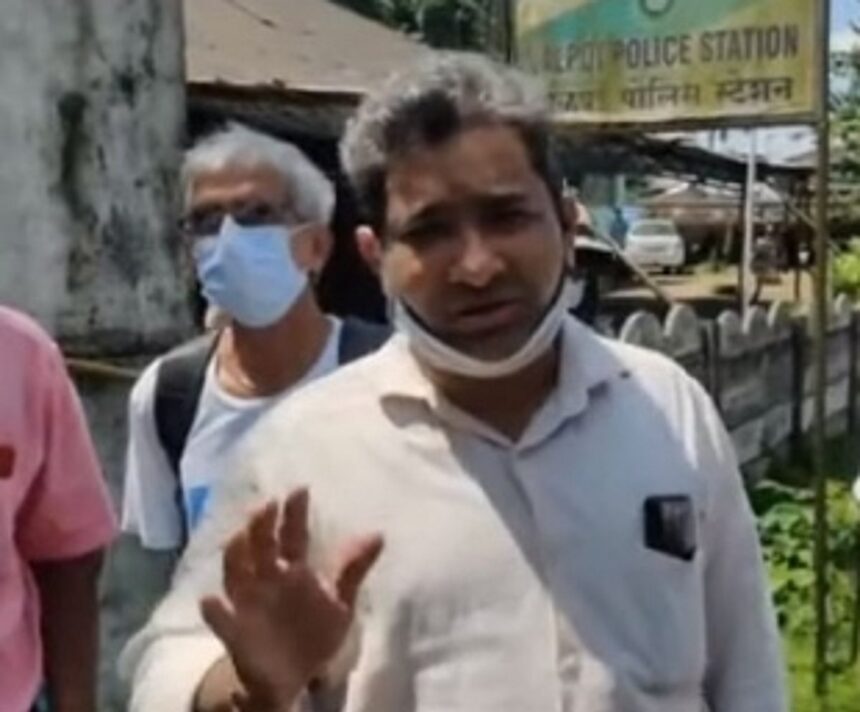 AAP returns taps to PWD, protests govt’s failure to provide drinking water to Sattari locals