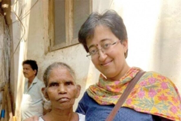 AAP's Atishi meets Margao's famous ex-home guard at her residence