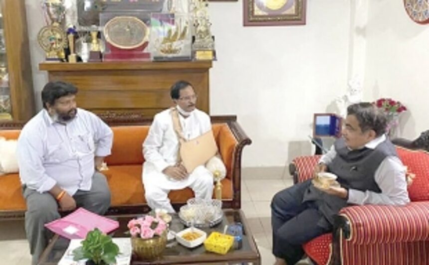 AGPBOA chief with MP meet Gadkari, put forth demands 1 AGPBOA chief with MP meet Gadkari, put forth demands