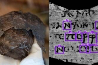 AI Unveils Secrets 2,000-Year-Old Scroll Buried By Mount Vesuvius Volcano