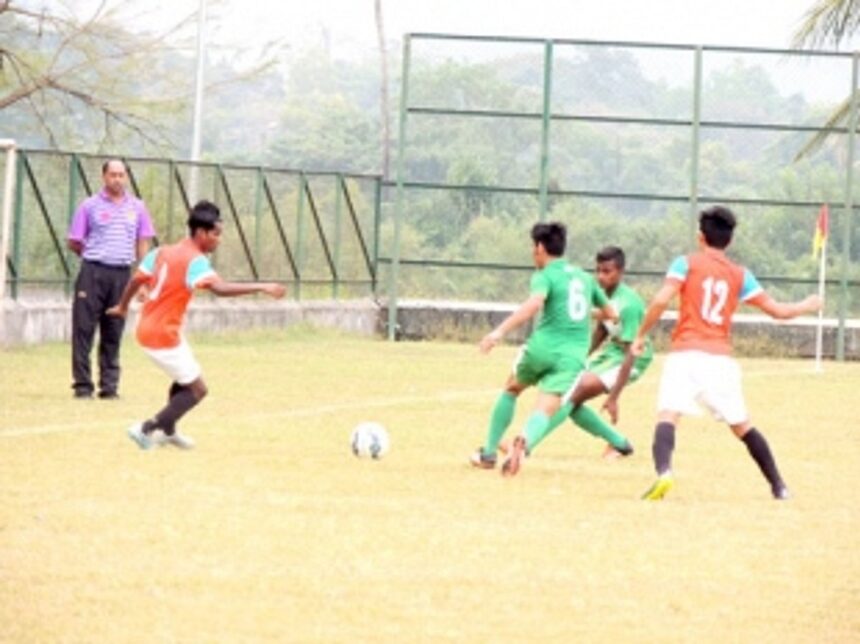 AIFF Academy hold Salgaocar Football Club 1 AIFF Academy hold Salgaocar Football Club