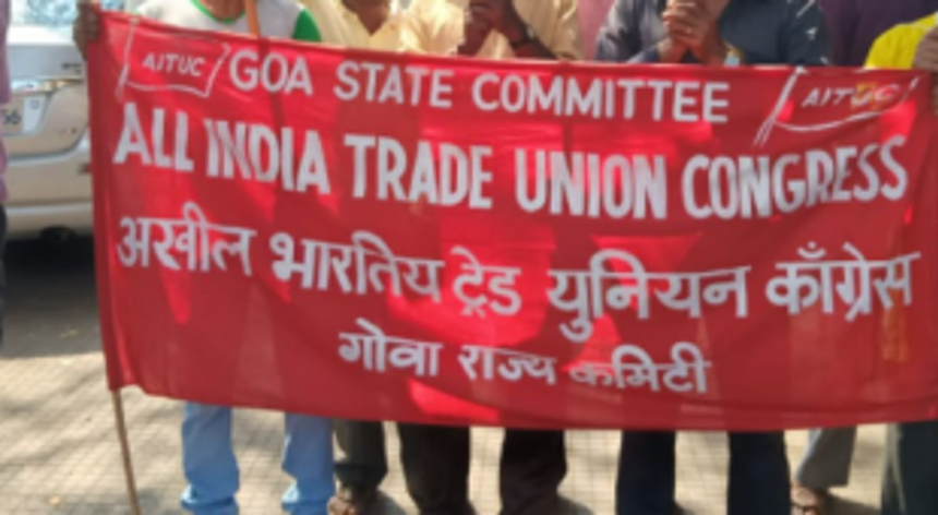 AITUC Goa to support nationwide strike
