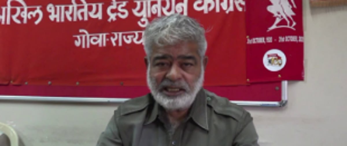 AITUC protest   in City today