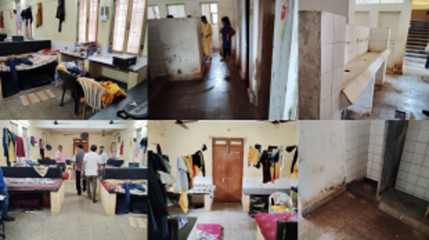 ALARMING NEGLECT: Goa SCPCR Inspects Hostels at PM SHRI Jawahar Navodaya Vidyalaya, Canacona
