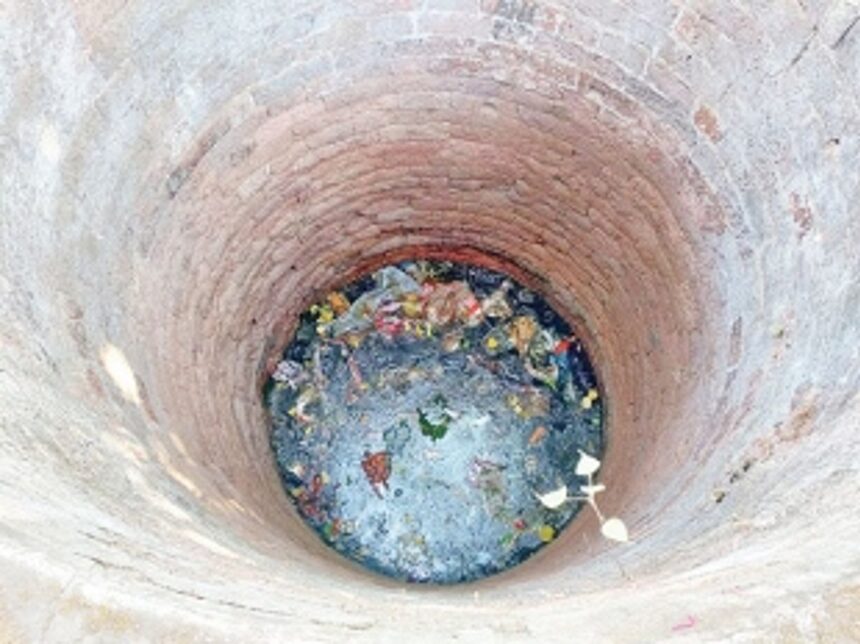 ALL’s IN THE WELL: Portuguese-era well turns into a garbage dumping site again