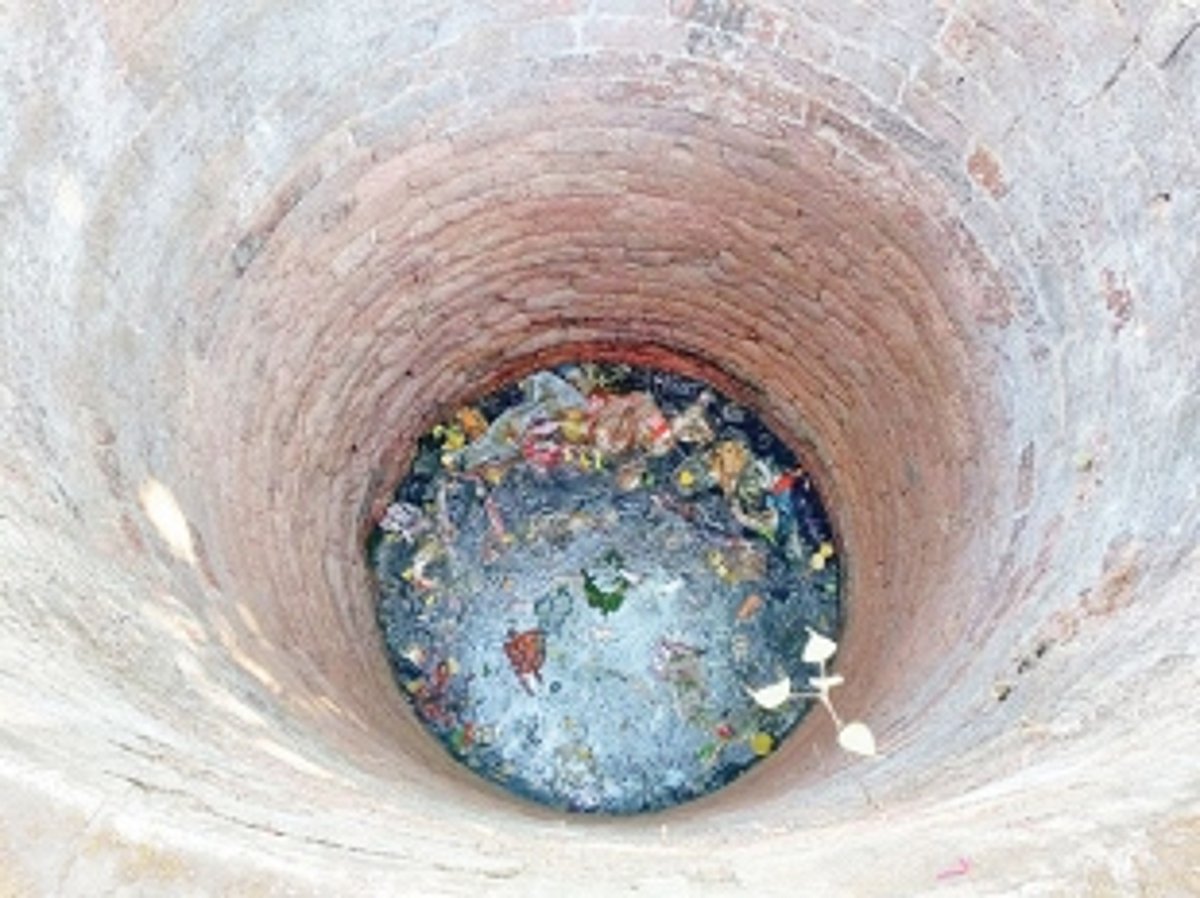 ALL’s IN THE WELL: Portuguese-era well  turns into a garbage dumping site again