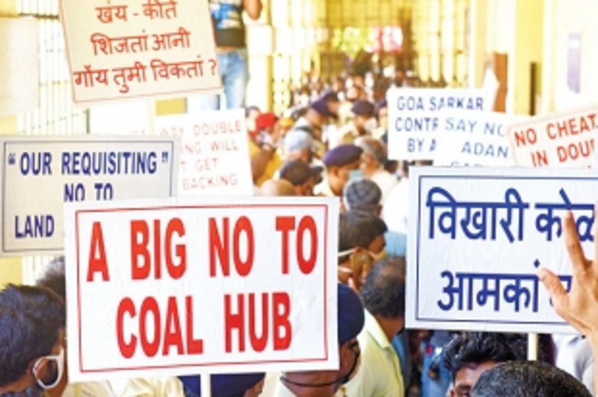 AS THE LONG ARM OF THE STATE MOVES TOWARDS THEIR LANDS, PEOPLE OF SOUTH GOA PUSH BACK