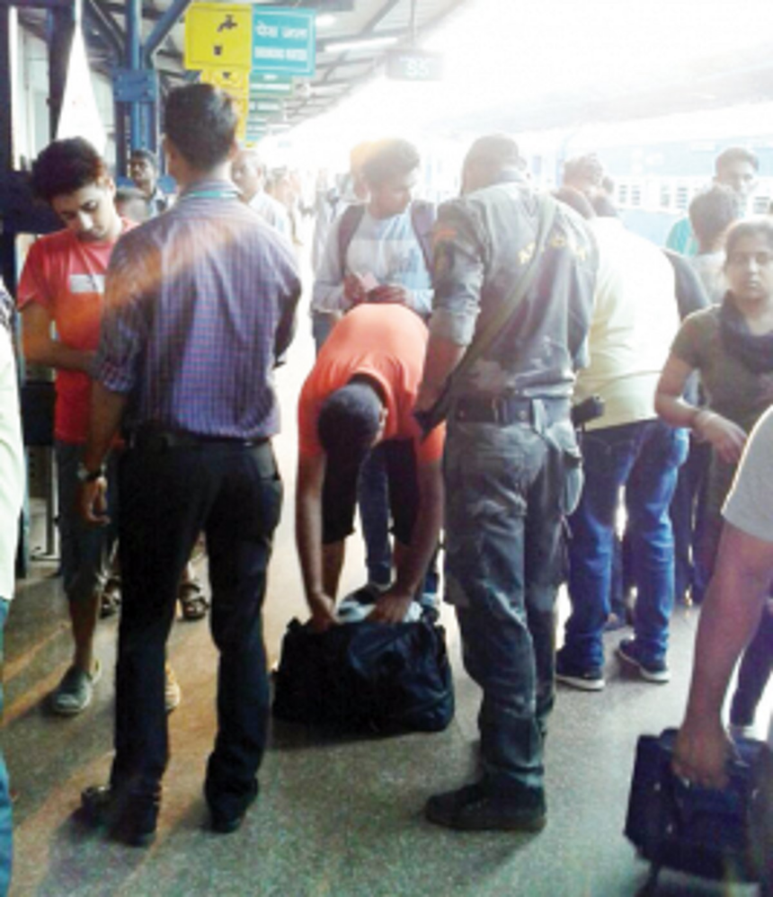ATS conducts random checks at airport, Vasco town, railway station