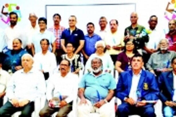 AWES felicitates veteran sports promoters