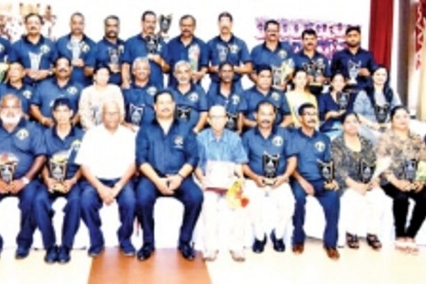 AWES fetes Goa’s former Santosh Trophy heroes