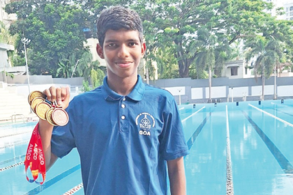 Aahil Sheikh Shines at XXVI National Deaf Senior Swimming Championship, Wins 4 Golds and 1 Bronze