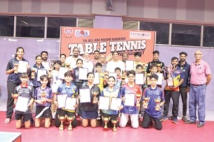 Aaron, Gargi win double crowns; Arvind, Samaira win singles titles