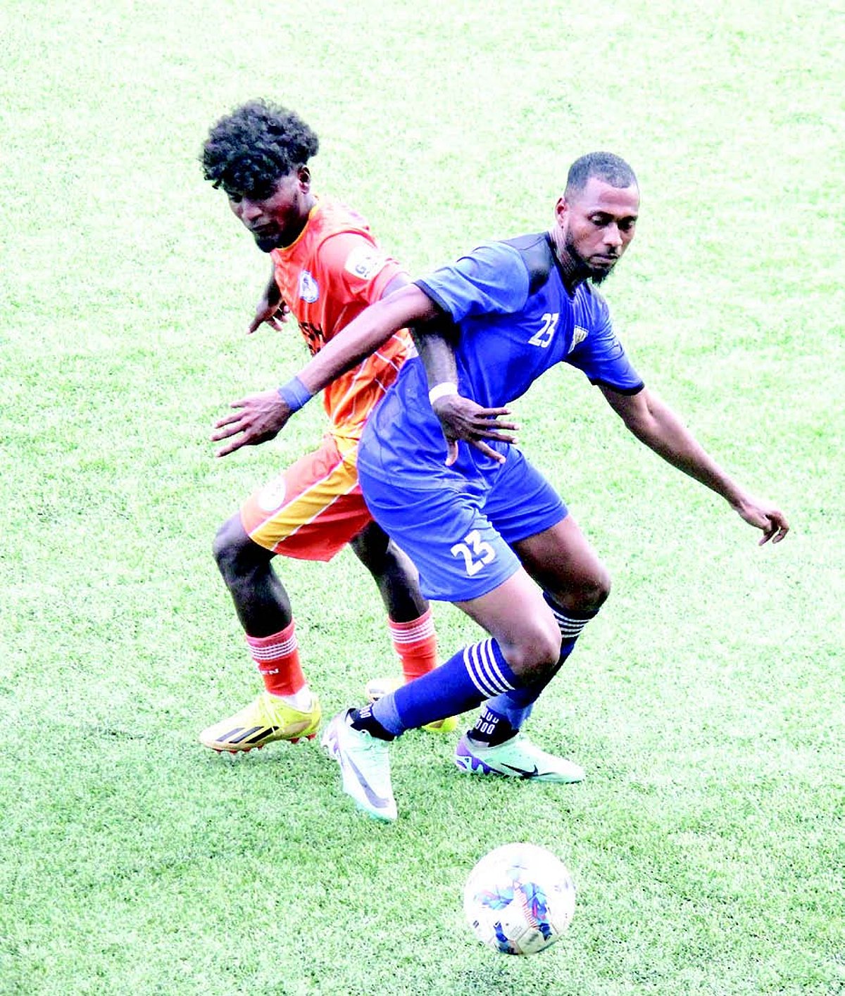 Aaron guides Dempo SC
to gain full points